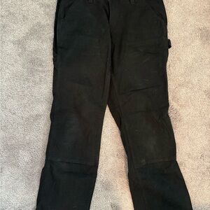 Carhartt women original fit black pants size 10